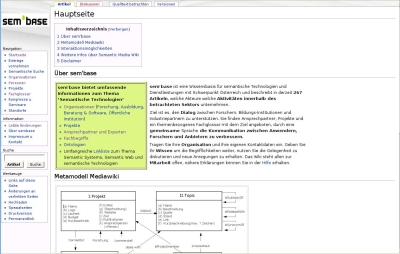 Startseite Semantic MediaWiki sem'base - 281077.1