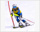 Antonia beim Slalom- Debüt wie Vinzi mit Blech